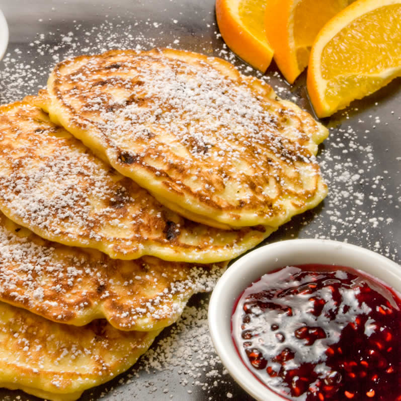 MauiJim's Cottage Cheese Pancakes