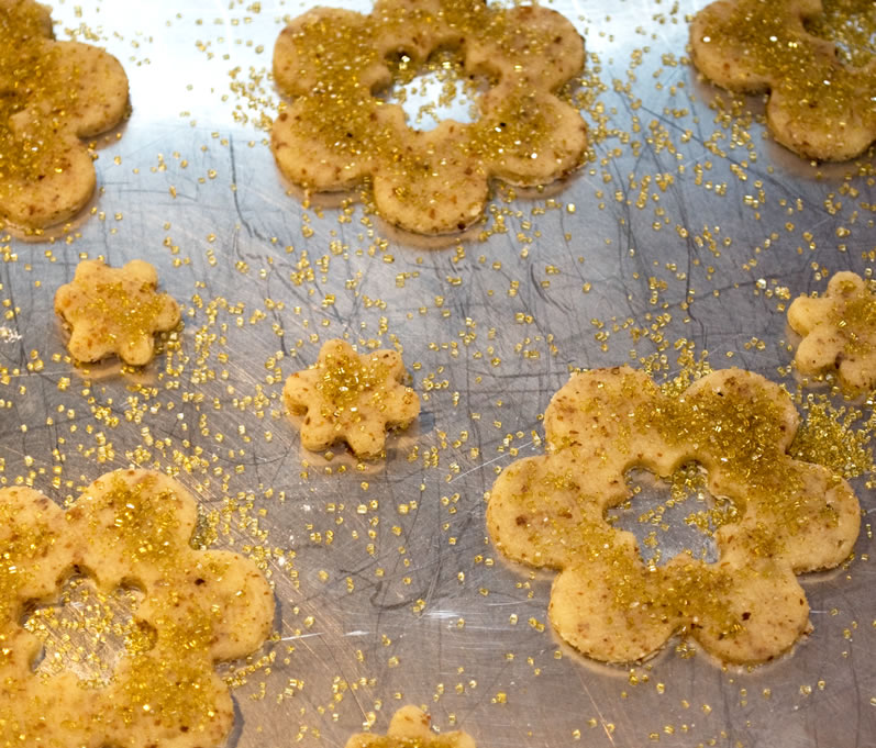 Sweet Parmesan Almond Cookies Ready to Bake