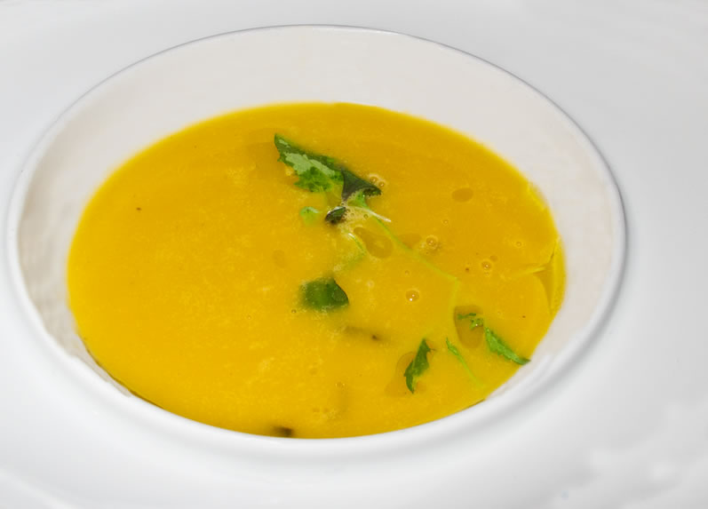 Winter Squash Soup: Sorellina's Heirloom Pumpkin & Ginger Spiced Pear Soup