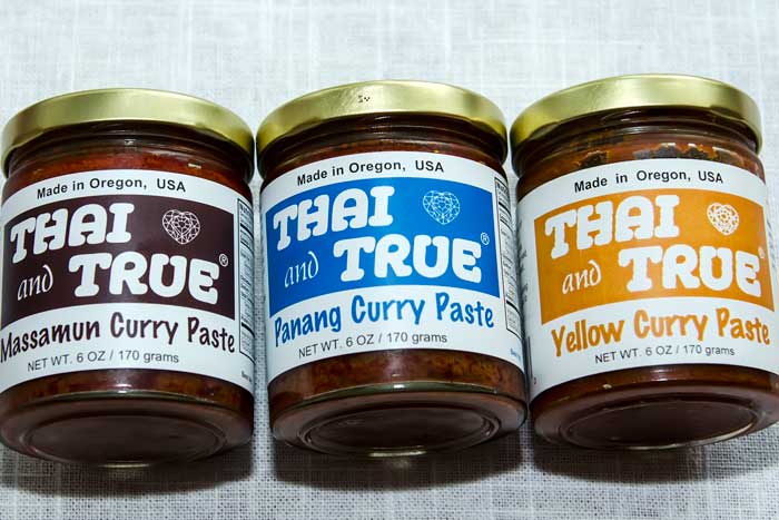Thai and True Curry Pastes