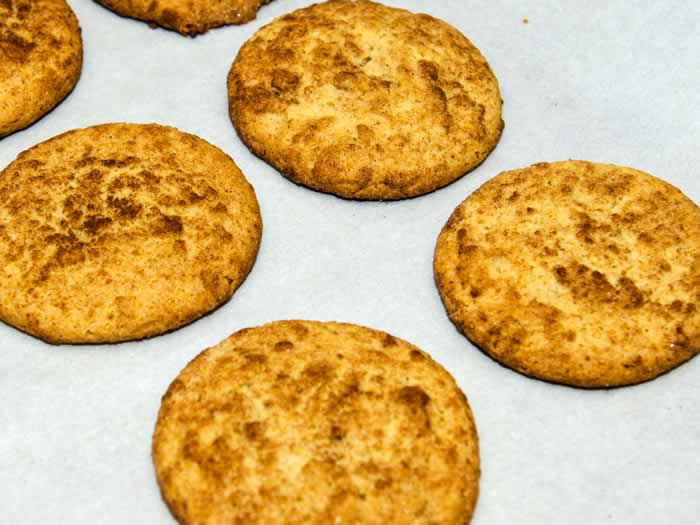 Super Chewy Snickerdoodles Fresh From the Oven 