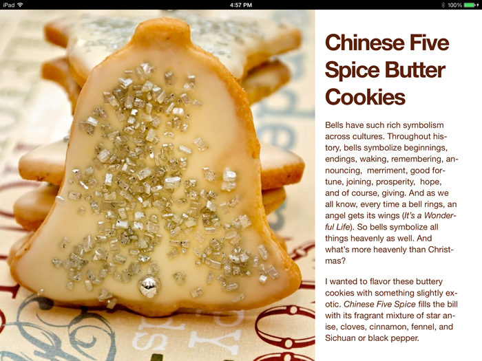 Chinese Five Spice Butter Cookie Recipe