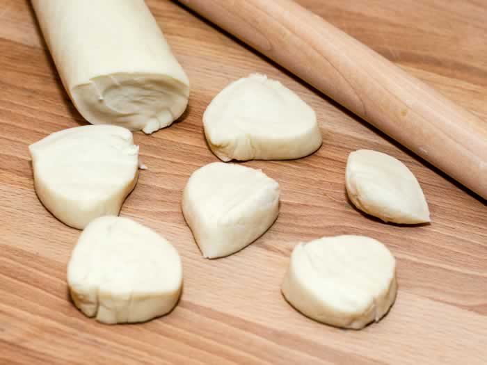Cutting Potsticker Dough