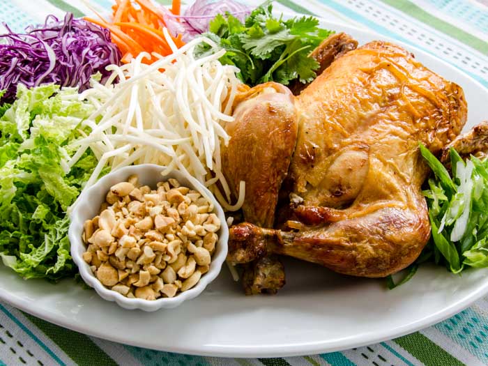 Ingredients for Vietnamese Chicken Salad