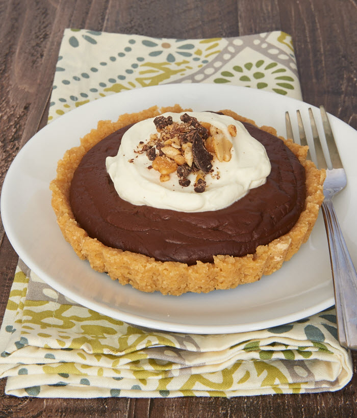 Chocolate Peanut Butter Pudding Tarts | Bake or Break