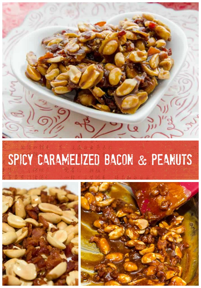 Spicy Caramelized Peanut & Bacon