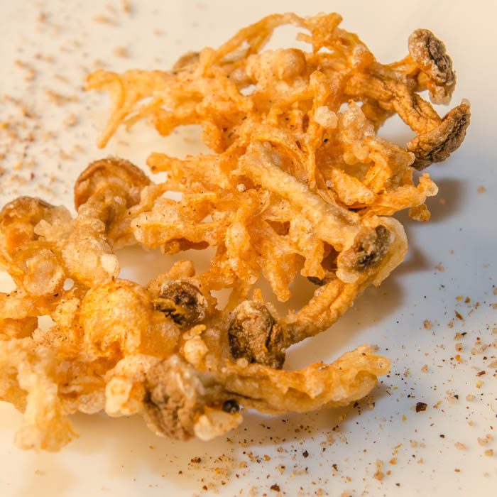 Sichuan Tempera-Fried Wild Mushrooms | LunaCafe 